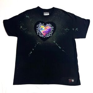 Handmade DEI3REST Tie Dye Shirt “Spectral Core” Men’s XL